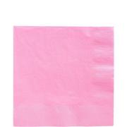 Pink Paper Lunch Napkins, 6.5in, 40ct